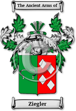 Ziegler Family Crest Download (jpg) Legacy Series - 150 DPI
