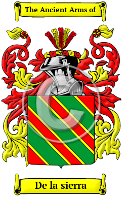 De la sierra Family Crest Download (JPG) Heritage Series - 300 DPI