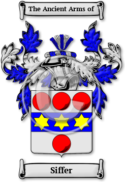 Siffer Family Crest Download (jpg) Legacy Series - 150 DPI