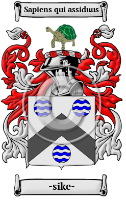 -sike- Family Crest Download (JPG) Heritage Series - 300 DPI