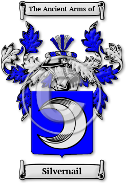Silvernail Family Crest Download (jpg) Legacy Series - 150 DPI