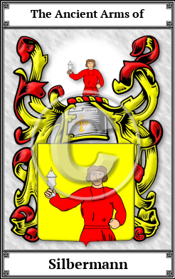 Silbermann Family Crest Download (JPG) Book Plated - 600 DPI