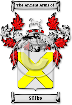 Sillke Family Crest Download (jpg) Legacy Series - 150 DPI