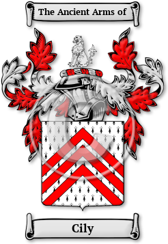 Cily Family Crest Download (JPG) Legacy Series - 600 DPI