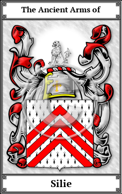 Silie Family Crest Download (JPG)  Book Plated - 150 DPI