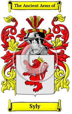 Syly Family Crest/Coat of Arms