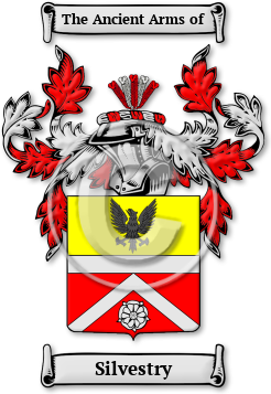 Silvestry Family Crest Download (jpg) Legacy Series - 150 DPI