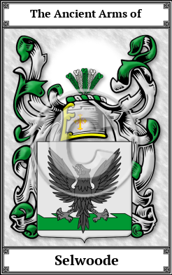 Selwoode Family Crest Download (JPG) Book Plated - 600 DPI