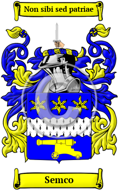 Semco Family Crest/Coat of Arms