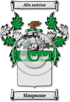 Simpsone Family Crest Download (JPG) Legacy Series - 300 DPI