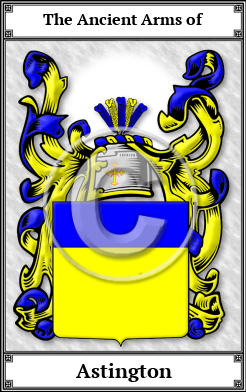 Astington Family Crest Download (JPG)  Book Plated - 150 DPI