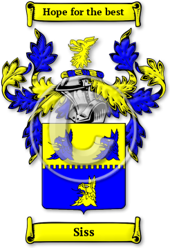 Siss Family Crest Download (JPG) Legacy Series - 300 DPI