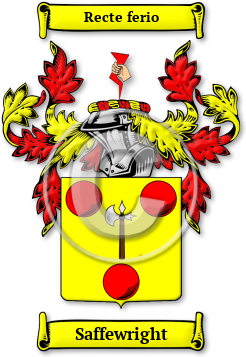 Saffewright Family Crest Download (JPG) Legacy Series - 600 DPI