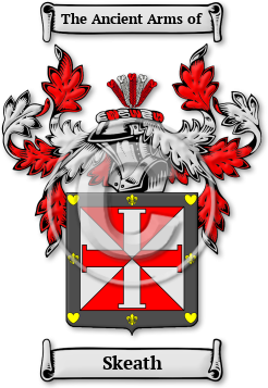 Skeath Family Crest Download (jpg) Legacy Series - 150 DPI