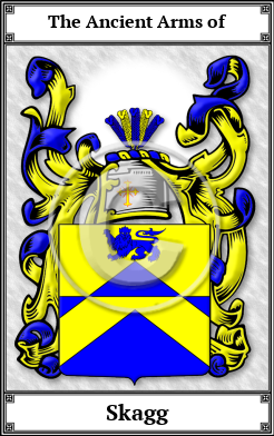 Skagg Family Crest Download (JPG)  Book Plated - 150 DPI
