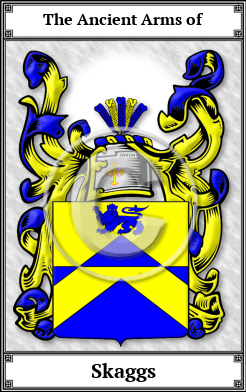 Skaggs Family Crest Download (JPG)  Book Plated - 150 DPI
