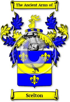 Scelton Family Crest Download (jpg) Legacy Series - 150 DPI