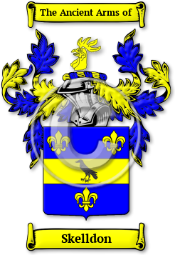Skelldon Family Crest Download (jpg) Legacy Series - 150 DPI