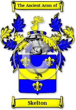 Skelton Family Crest Download (jpg) Legacy Series - 150 DPI