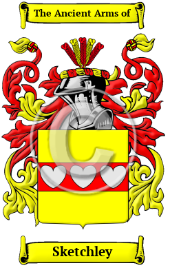 Sketchley Family Crest/Coat of Arms