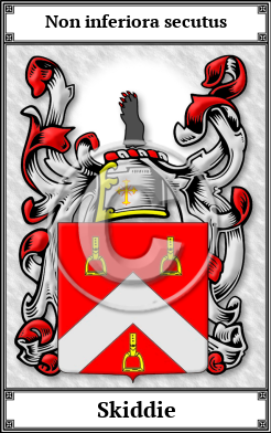 Skiddie Family Crest Download (JPG) Book Plated - 600 DPI