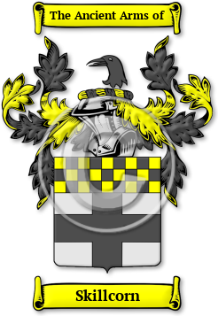 Skillcorn Family Crest Download (jpg) Legacy Series - 150 DPI