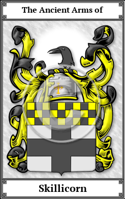 Skillicorn Family Crest Download (JPG)  Book Plated - 150 DPI