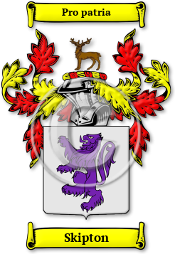 Skipton Family Crest Download (jpg) Legacy Series - 150 DPI