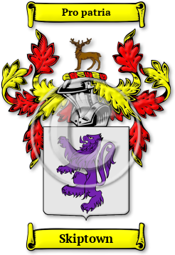 Skiptown Family Crest Download (jpg) Legacy Series - 150 DPI