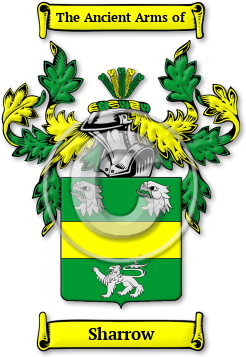 Sharrow Family Crest Download (jpg) Legacy Series - 150 DPI