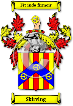 Skirving Family Crest Download (jpg) Legacy Series - 150 DPI