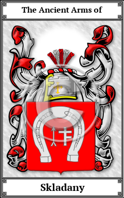 Skladany Family Crest Download (JPG) Book Plated - 600 DPI