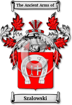 Szalowski Family Crest Download (jpg) Legacy Series - 150 DPI