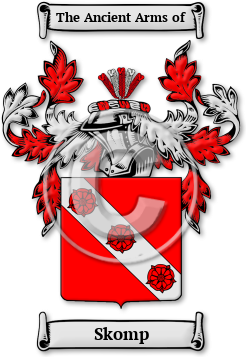 Skomp Family Crest Download (JPG) Legacy Series - 600 DPI