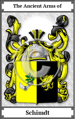 Schimdt Family Crest Download (JPG)  Book Plated - 150 DPI