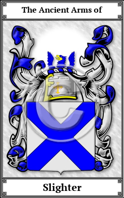 Slighter Family Crest Download (JPG)  Book Plated - 150 DPI