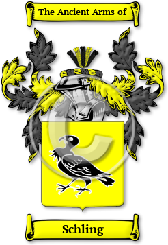 Schling Family Crest Download (jpg) Legacy Series - 150 DPI