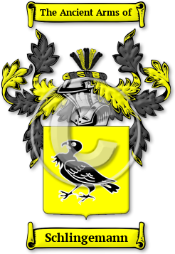 Schlingemann Family Crest Download (jpg) Legacy Series - 150 DPI