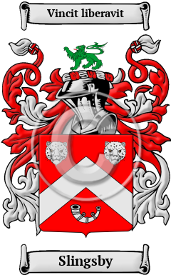 Slingsby Family Crest/Coat of Arms