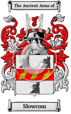 Slowcom Family Crest Download (JPG) Heritage Series - 600 DPI