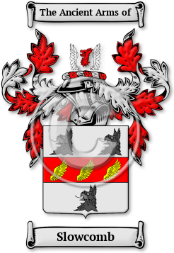 Slowcomb Family Crest Download (jpg) Legacy Series - 150 DPI