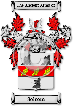 Solcom Family Crest Download (JPG) Legacy Series - 600 DPI