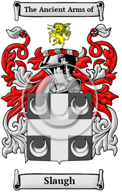 Slaugh Family Crest Download (JPG) Heritage Series - 600 DPI