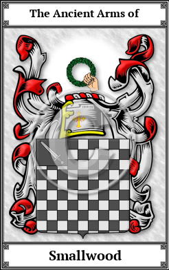 Smallwood Family Crest Download (JPG)  Book Plated - 150 DPI