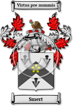 Smert Family Crest Download (jpg) Legacy Series - 150 DPI