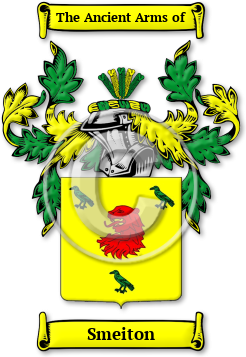 Smeiton Family Crest Download (jpg) Legacy Series - 150 DPI