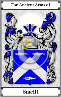 Smellt Family Crest Download (JPG)  Book Plated - 150 DPI