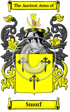 Smurf Family Crest Download (JPG) Heritage Series - 600 DPI