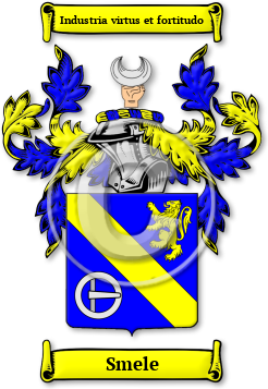 Smele Family Crest Download (JPG) Legacy Series - 300 DPI