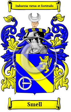 Smell Family Crest Download (JPG) Heritage Series - 600 DPI